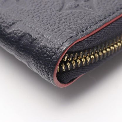 Louis Vuitton Round Long Wallet Zippy Wallet M62121 Marine Rouge Leather Zippy