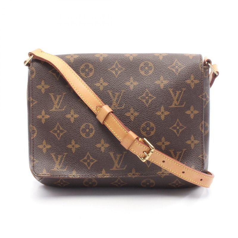 Louis Vuitton Shoulder Bag Musette Tango Short Strap M51257 PVC Coated Canvas