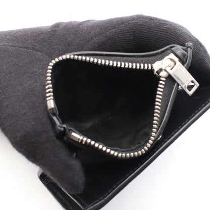 Saint Laurent Paris Bifold Wallet Black Leather Bifold Wallet Men's Used B