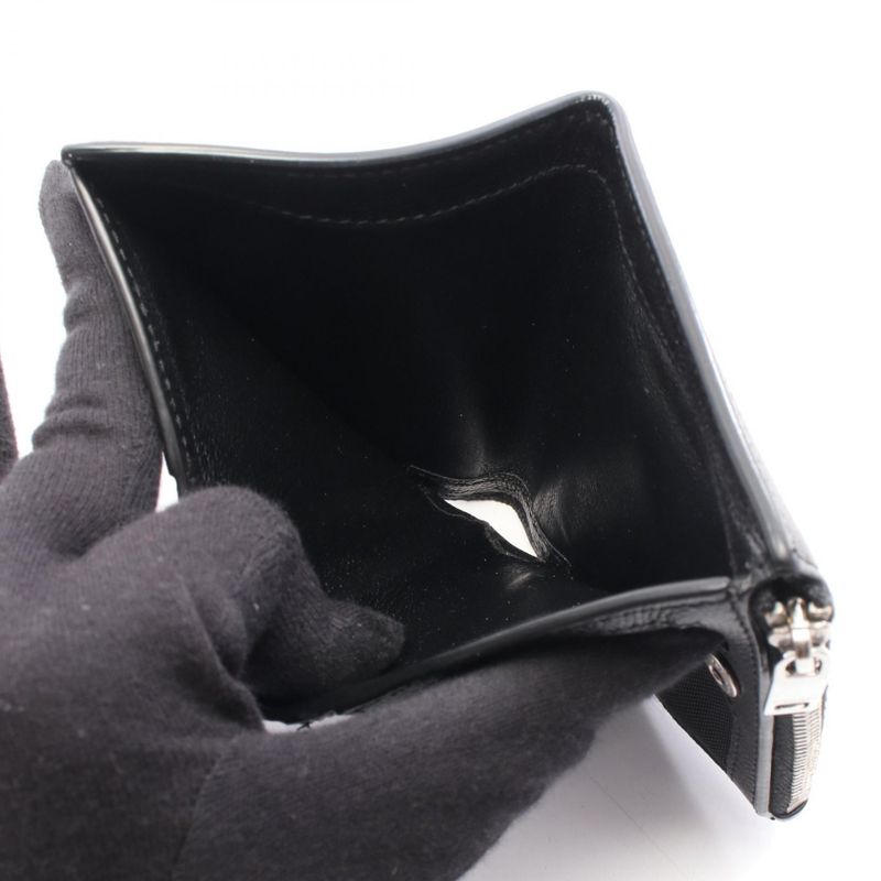 Saint Laurent Paris Bifold Wallet Black Leather Bifold Wallet Men's Used B