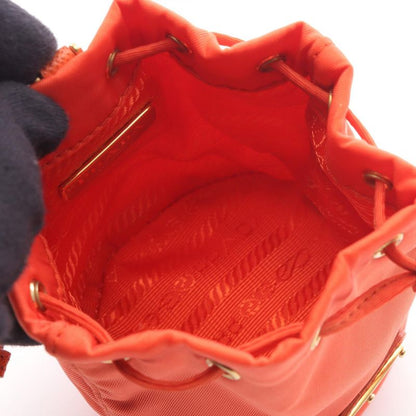 Prada Charm Re-nylon 1tt2022dmkf0s2g Orange Nylon Charm Ladies