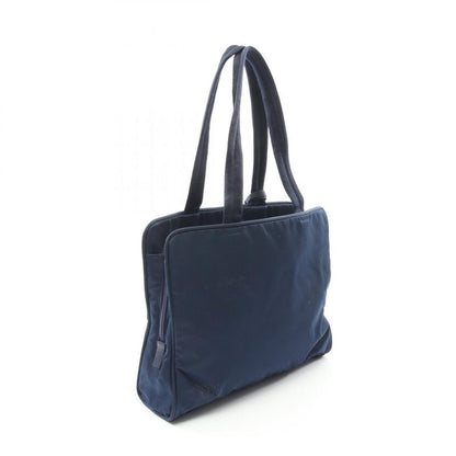 Prada Tote Bag Tessuto Sport B8926 Navy Nylon Triangle Logo Shoulder Bag Ladies