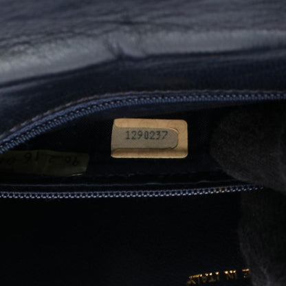 Chanel Shoulder Bag Coco Mark Navy Red Leather Coco Mark Shoulder Bag Ladies