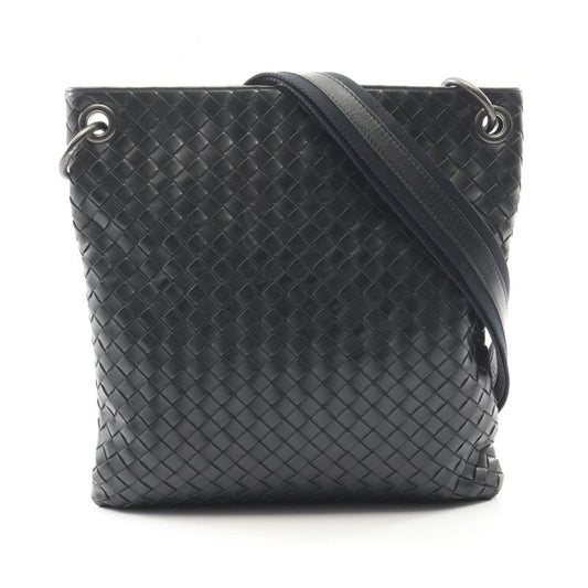 Bottega Veneta Shoulder Bag Intrecciato Small Messenger Bag 276357 Black