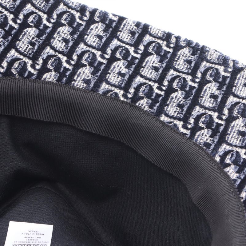 Dior Hat Oblique Top Hat Women's Used A