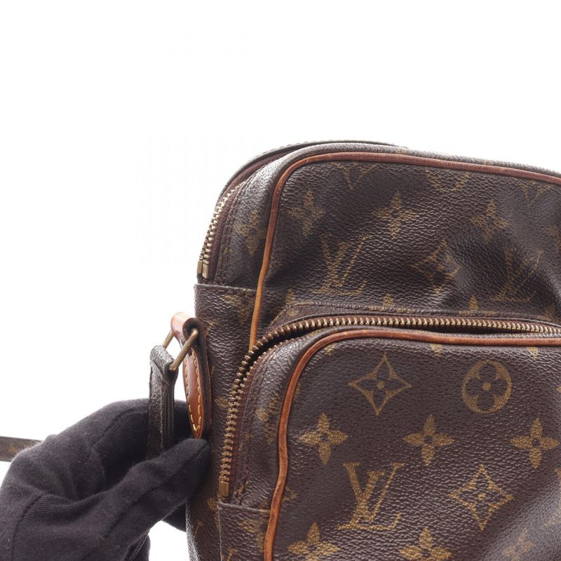 Louis Vuitton Shoulder Bag Amazon M45236 PVC Coated Canvas Leather Amazon