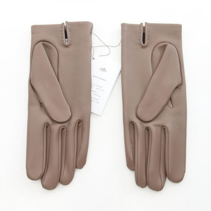 Hermes Gloves Lambskin Gloves Ladies Unused
