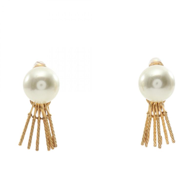 Dior Earrings J'adior Tribal GP (gold Plated) Earrings Women's Used A