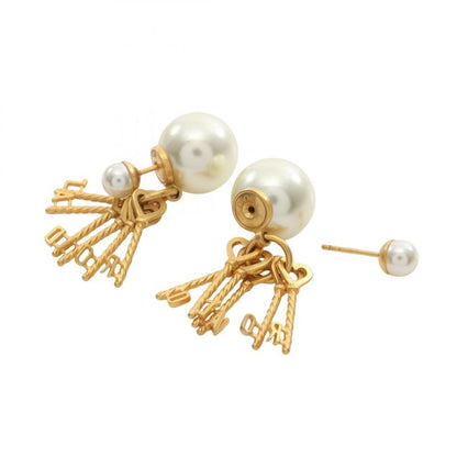 Dior Earrings J'adior Tribal GP (gold Plated) Earrings Women's Used A