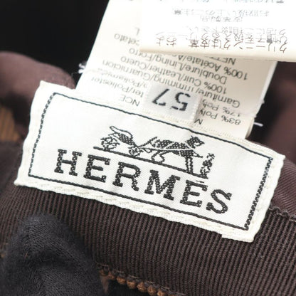 Hermes Cap H Embroidery Other Cap Ladies Used A