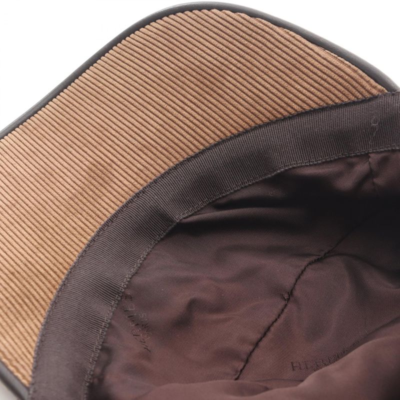 Hermes Cap H Embroidery Other Cap Ladies Used A