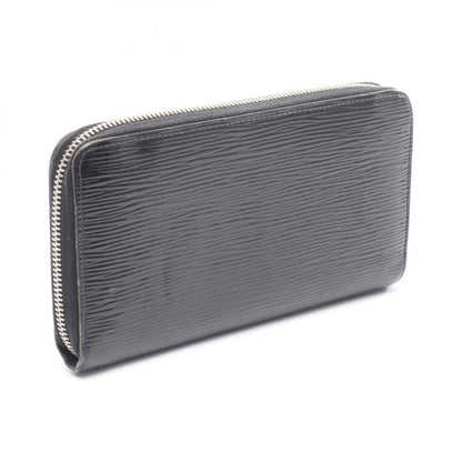 Louis Vuitton Round Long Wallet Zippy Wallet M6007n Noir Black Leather Zippy