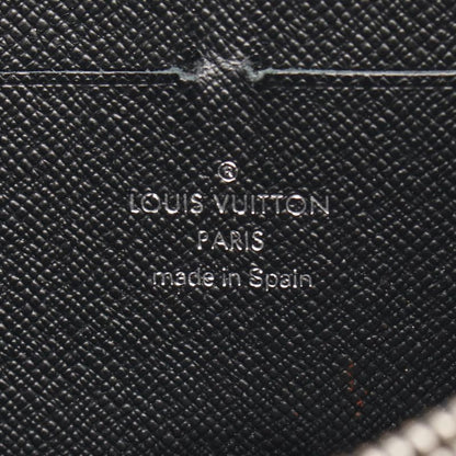 Louis Vuitton Round Long Wallet Zippy Wallet M6007n Noir Black Leather Zippy