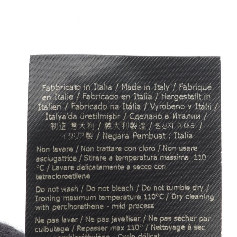 Fendi Muffler FF Pattern Wool Silk Muffler Unisex Used A