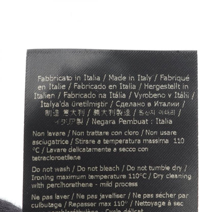 Fendi Muffler FF Pattern Wool Silk Muffler Unisex Used A