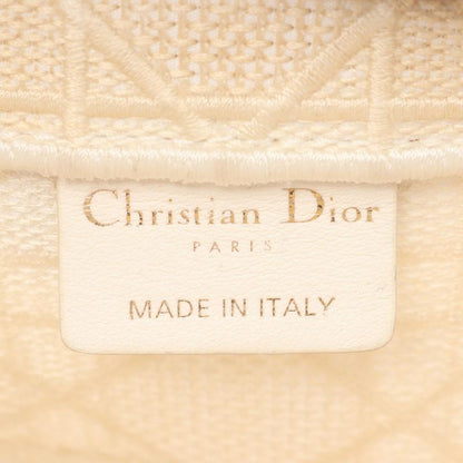 Christian Dior Tote Bag BOOK TOTE Medium White Canvas Book Tote Medium Ladies