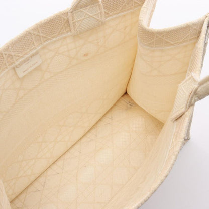 Christian Dior Tote Bag BOOK TOTE Medium White Canvas Book Tote Medium Ladies