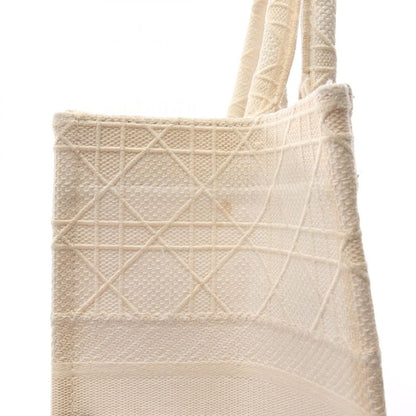 Christian Dior Tote Bag BOOK TOTE Medium White Canvas Book Tote Medium Ladies