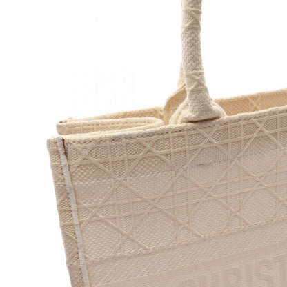 Christian Dior Tote Bag BOOK TOTE Medium White Canvas Book Tote Medium Ladies