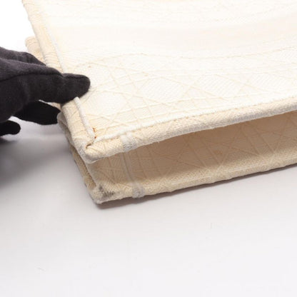 Christian Dior Tote Bag BOOK TOTE Medium White Canvas Book Tote Medium Ladies