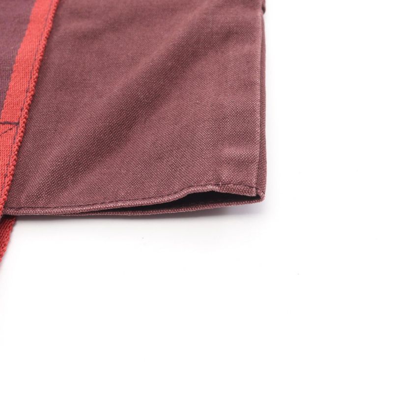 Hermes Tote Bag Fourre Tout Cabas Bordeaux Canvas Fourre Tout Cabas Women's