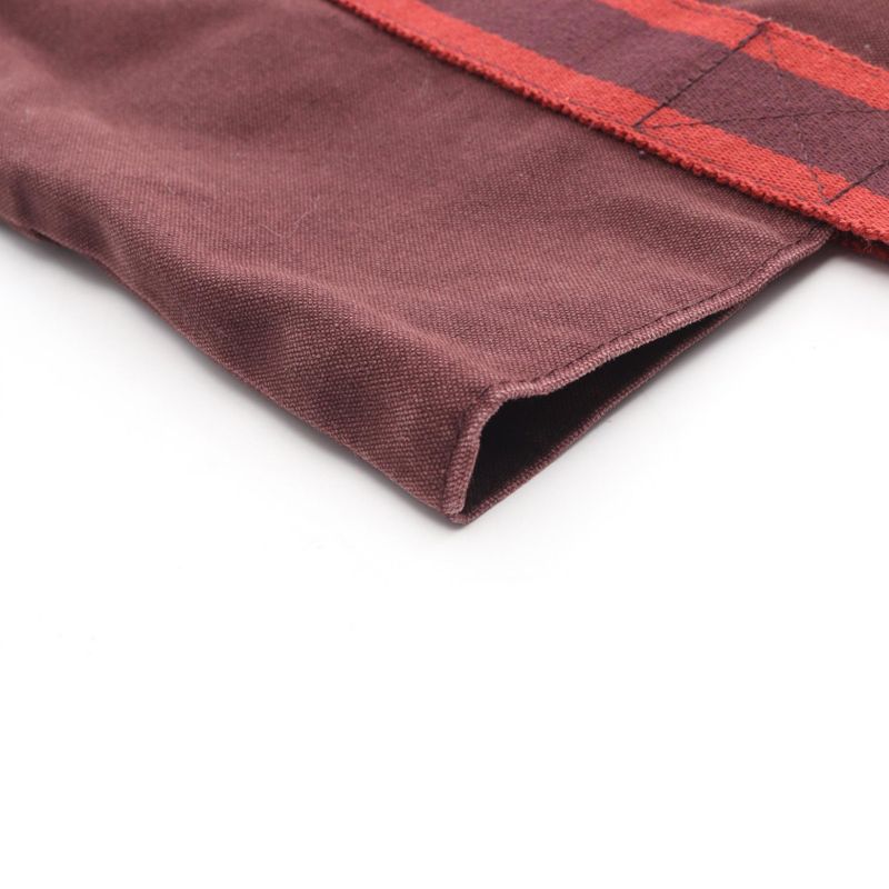 Hermes Tote Bag Fourre Tout Cabas Bordeaux Canvas Fourre Tout Cabas Women's