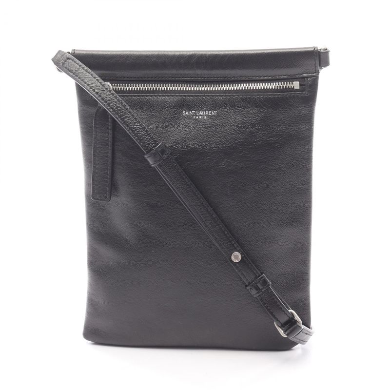 Saint Laurent Paris Shoulder Bag Tct581697･1023 Black Leather Shoulder Bag