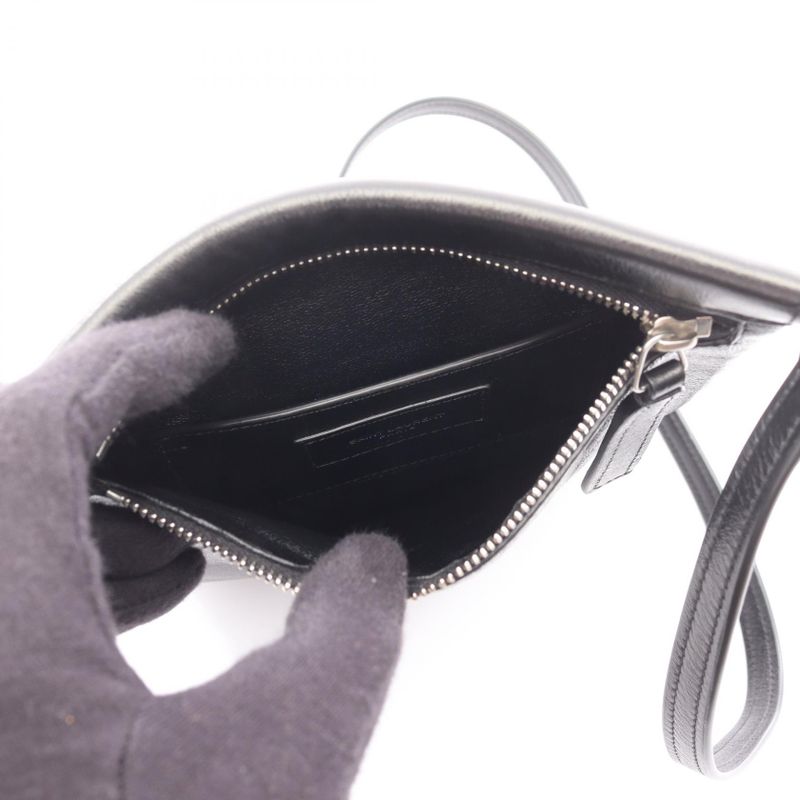 Saint Laurent Paris Shoulder Bag Tct581697･1023 Black Leather Shoulder Bag