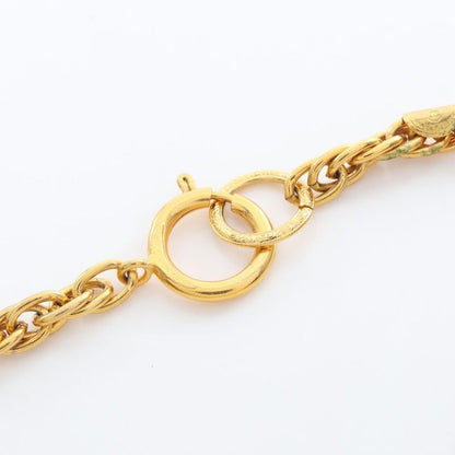 Chanel Necklace Mademoiselle GP (gold Plated) Necklace Ladies Used A
