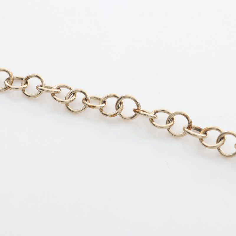 Chanel Necklace Coco Mark Heart GP (gold Plated) Necklace Ladies Used A