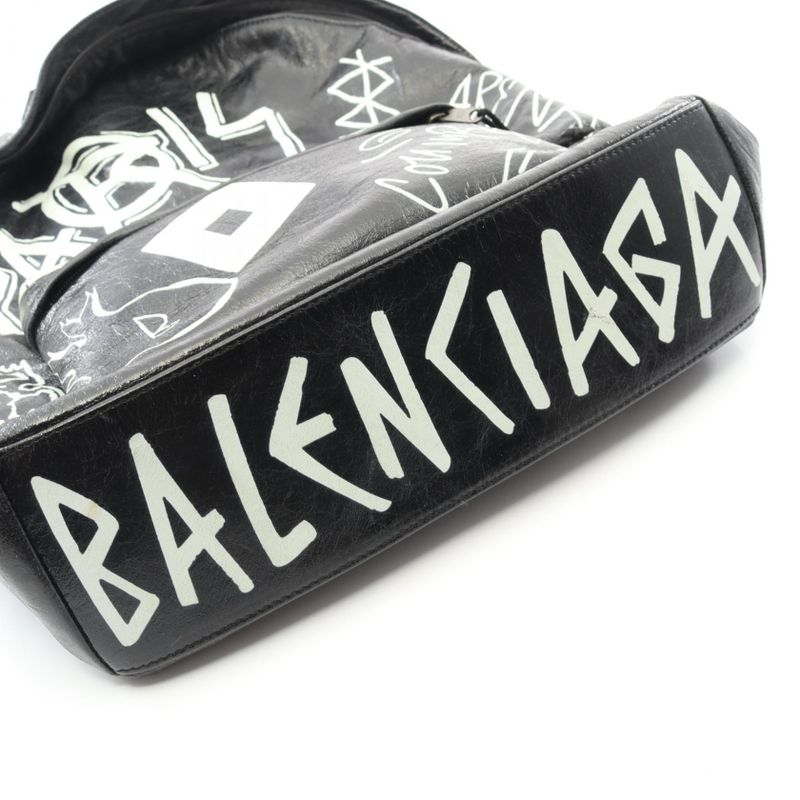Balenciaga Backpack Sac Backpack Explorer Graffiti 456587 Leather Graffiti