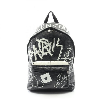 Balenciaga Backpack Sac Backpack Explorer Graffiti 456587 Leather Graffiti