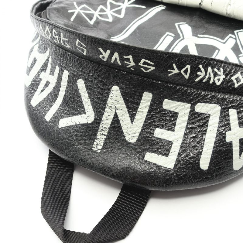 Balenciaga Backpack Sac Backpack Explorer Graffiti 456587 Leather Graffiti