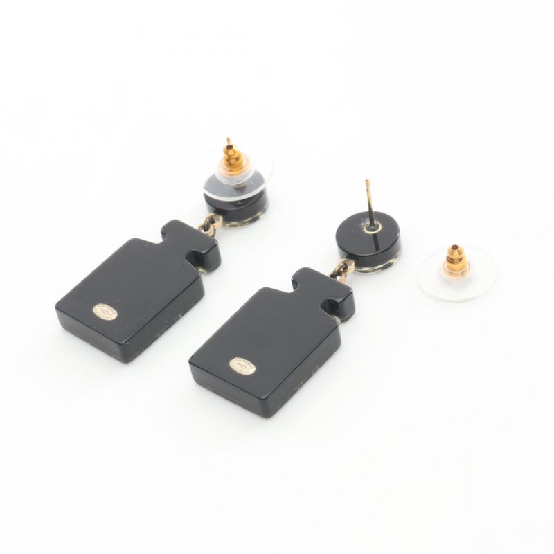 Chanel Earrings Coco Mark Perfume Bottle Motif Other Earrings Ladies Used A