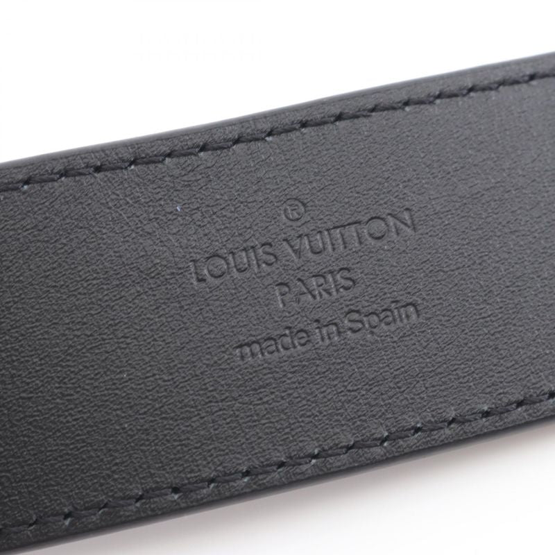 Louis Vuitton Belt Suntulle Voyageur M0044 Leather Belt Men's Used A
