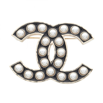 Chanel Brooch Coco Mark GP (gold Plated) Brooch Ladies Used A
