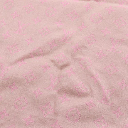 Louis Vuitton Shawl Monogram Wool Silk Scarf Women's Used A