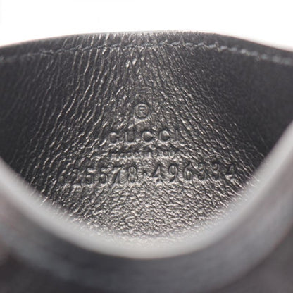 Gucci Card Case Off The Grid GG Pattern 625578 Black Canvas Leather Econyl Card