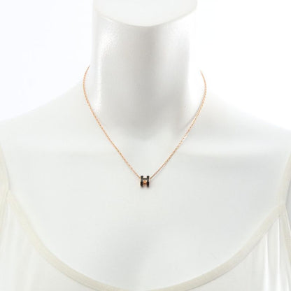 Hermes Necklace MINI POP H Mini Pop Ash GP (gold Plated) Necklace Ladies Used A