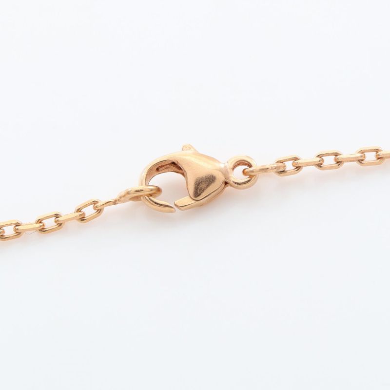 Hermes Necklace MINI POP H Mini Pop Ash GP (gold Plated) Necklace Ladies Used A