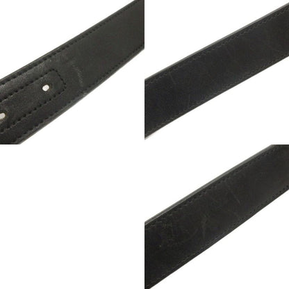 Gucci Interlocking GG Belt Leather Black • FF