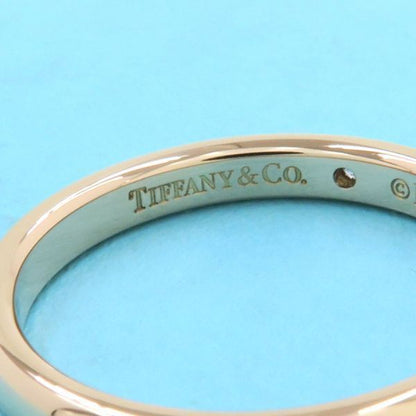 Tiffany & Co Stacking Band Ring 1P Diamond #15 []