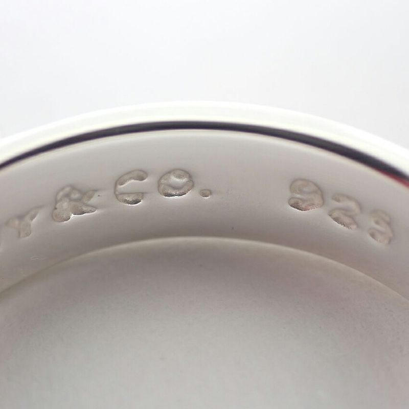 Tiffany & Co 925 Ball Dangle Agate Ring No 12 J126-5