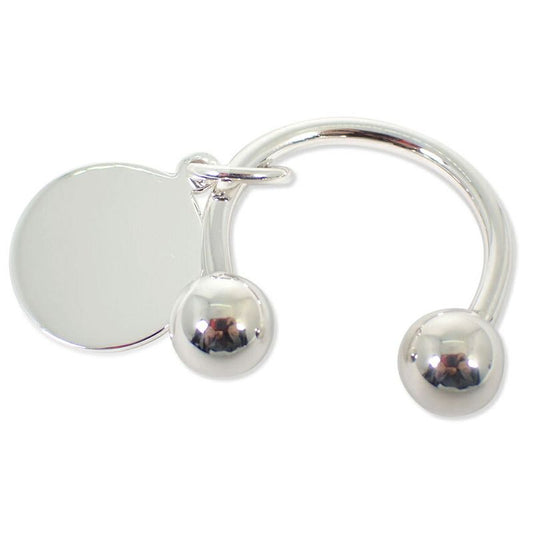 Tiffany & Co 925 Tiffany & Co Round Tag Key Ring J126-4