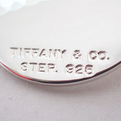 Tiffany & Co 925 Tiffany & Co Round Tag Key Ring J126-4