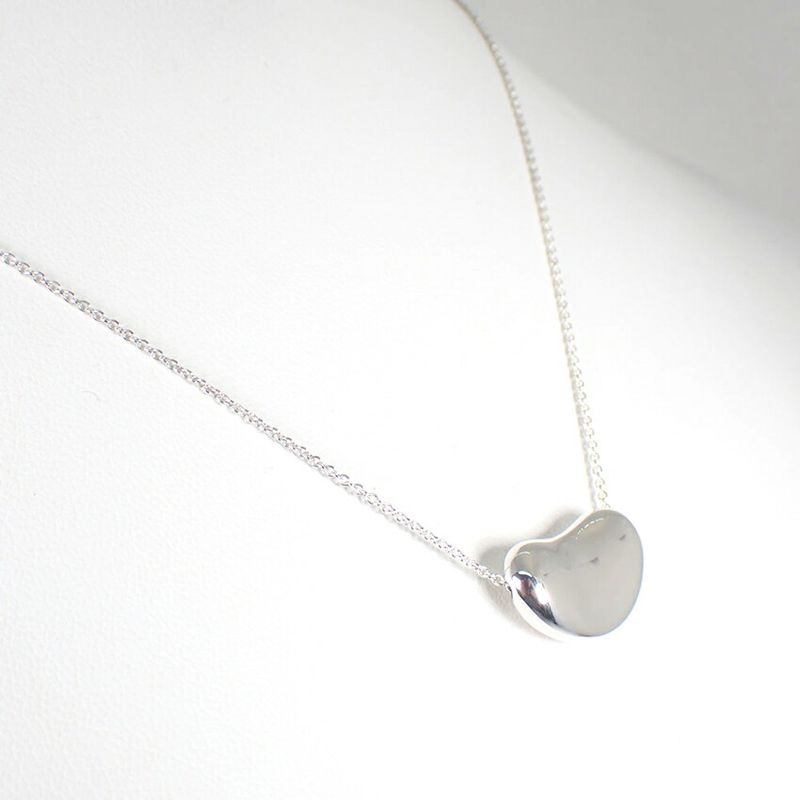 Tiffany & Co 925 Bean Pendant Necklace J126-3