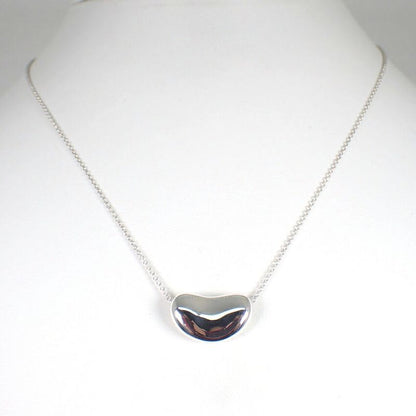 Tiffany & Co 925 Bean Pendant Necklace J126-3