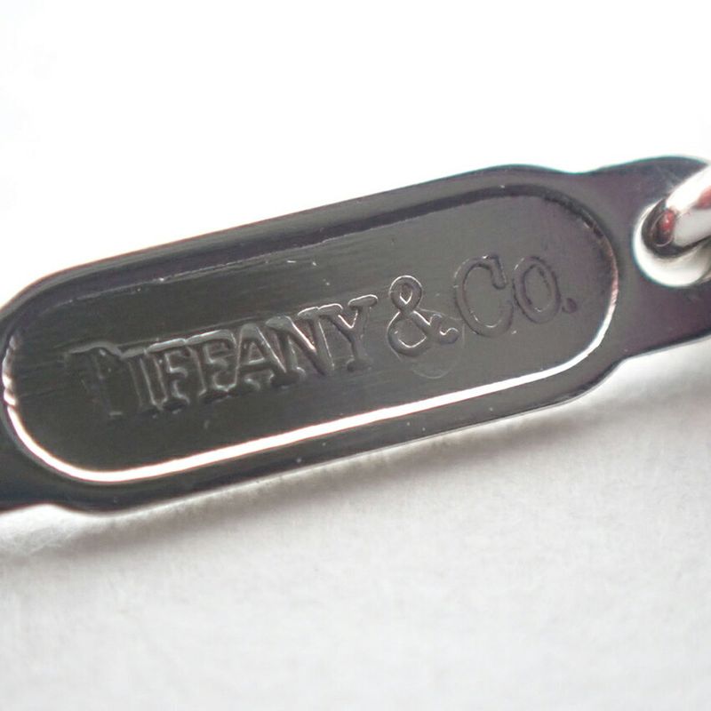 Tiffany & Co 925 Bean Pendant Necklace J126-3