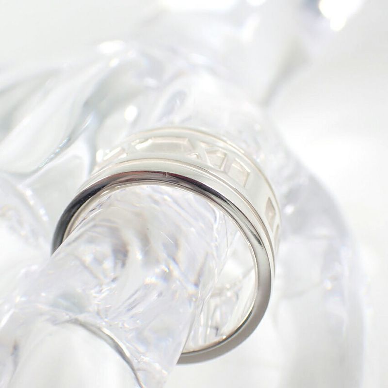 Tiffany & Co 925 Atlas Wide Ring No 13 J126-9