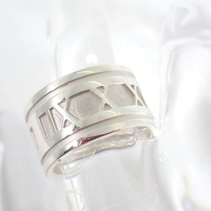 Tiffany & Co 925 Atlas Wide Ring No 13 J126-9